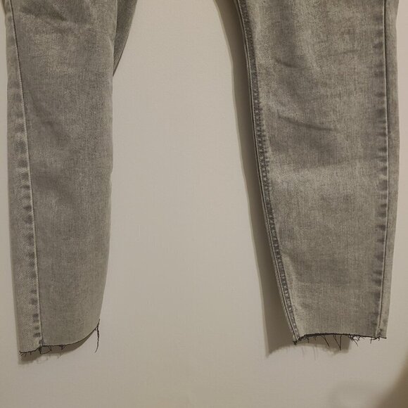 Ava & Viv | Women's Black Acid Washed Distressed Skinny Jeans (Size 14W) - Picture 11 of 15